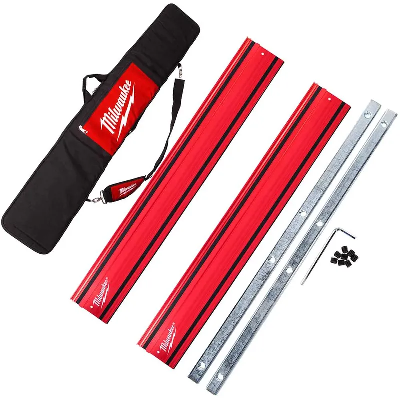 Milwaukee Guide Rail Kit Guide Rails, Joining Bars & Bag