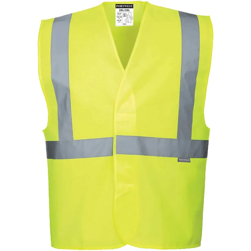 Portwest One Band and Brace Class 2 Hi Vis Vest
