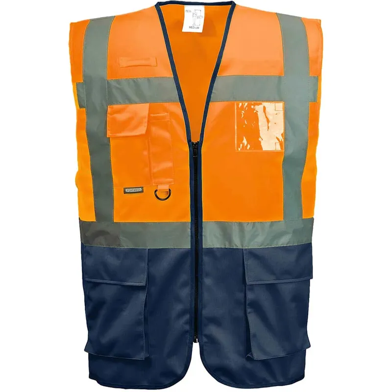 Portwest Warsaw Executive Class 1 Hi Vis Vest