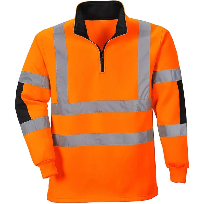 Portwest Xenon Half Zip Hi Vis Pullover