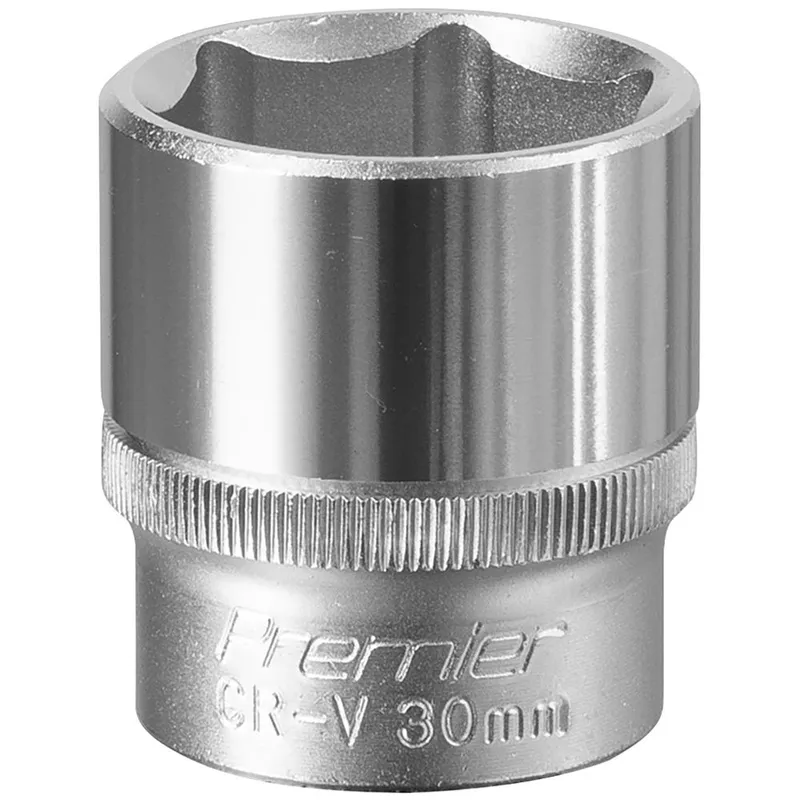 Sealey 1/2" Drive Hexagon WallDrive Socket Metric