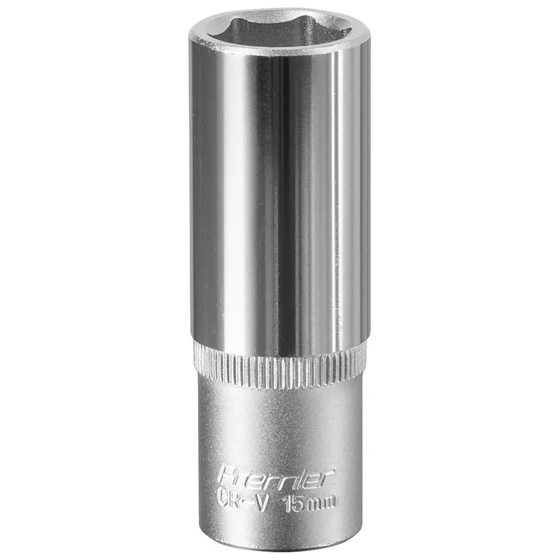 Sealey 3/8" Drive Deep Hexagon WallDrive Socket Metric