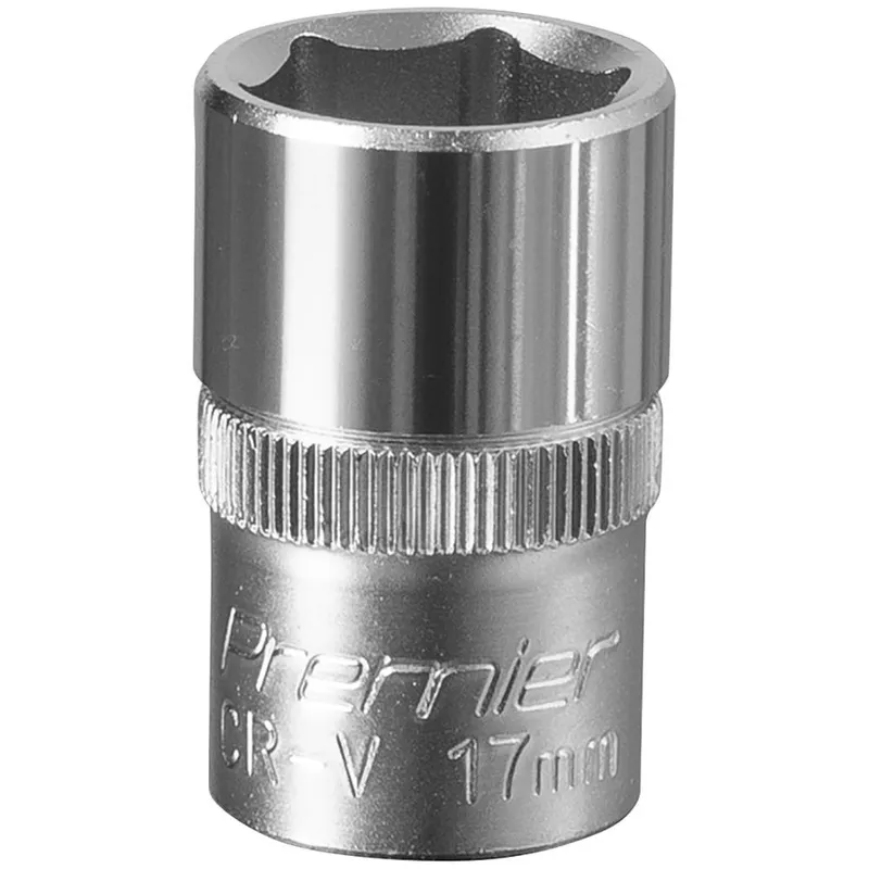 Sealey 1/2" Drive Hexagon WallDrive Socket Metric