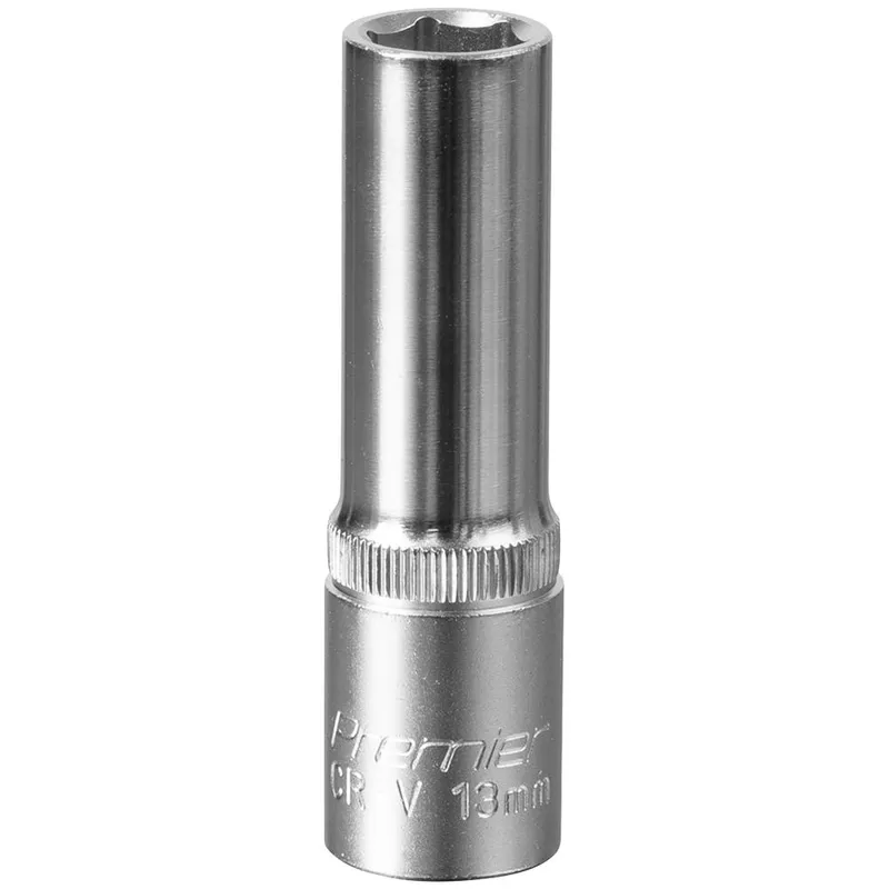 Sealey 1/2" Drive Deep Hexagon WallDrive Socket Metric