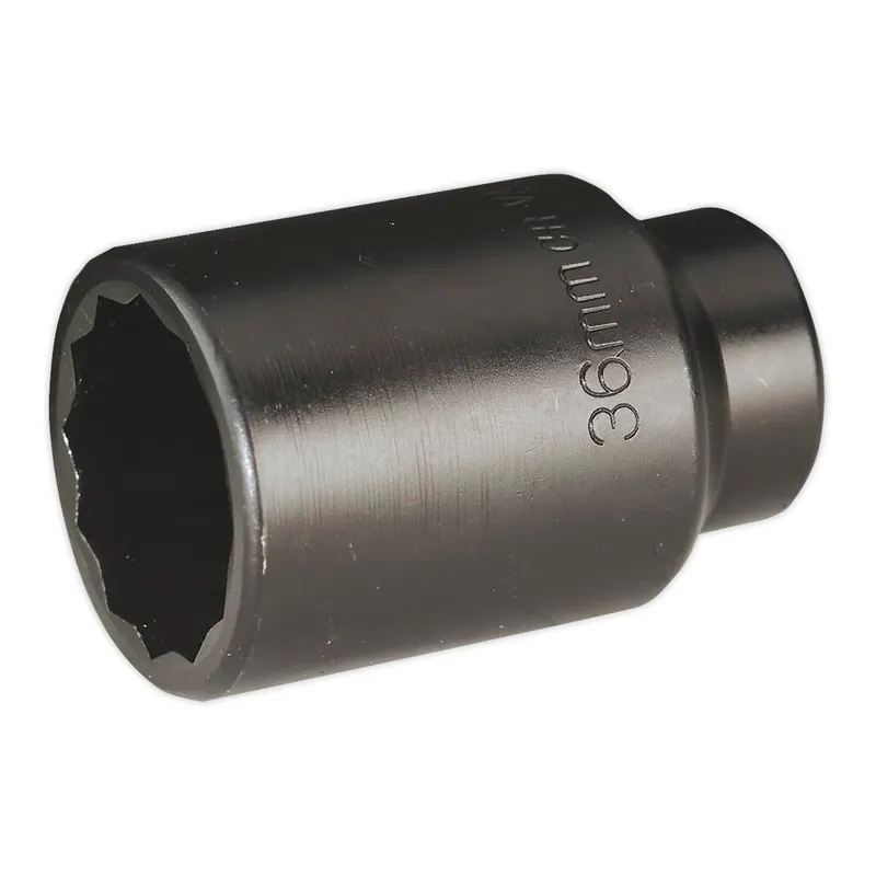 Sealey Specialised 1/2" Drive Deep Bi Hexagon Impact Socket Metric