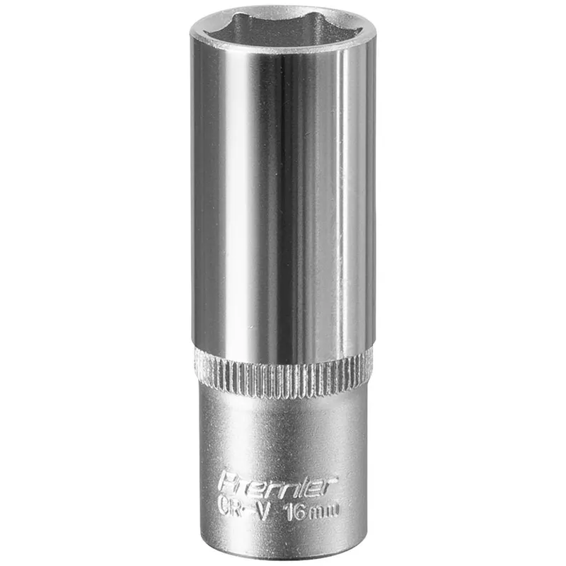 Sealey 3/8" Drive Deep Hexagon WallDrive Socket Metric