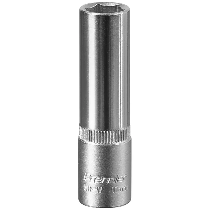 Sealey 3/8" Drive Deep Hexagon WallDrive Socket Metric