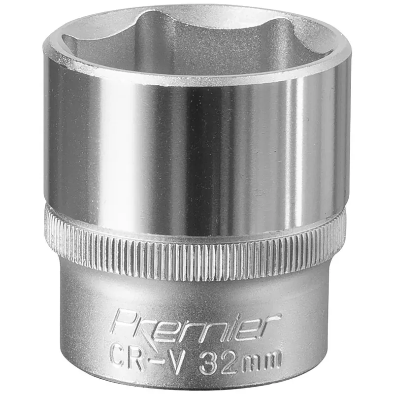Sealey 1/2" Drive Hexagon WallDrive Socket Metric