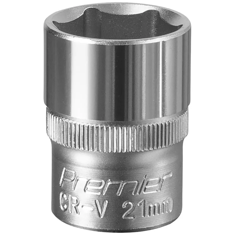 Sealey 1/2" Drive Hexagon WallDrive Socket Metric
