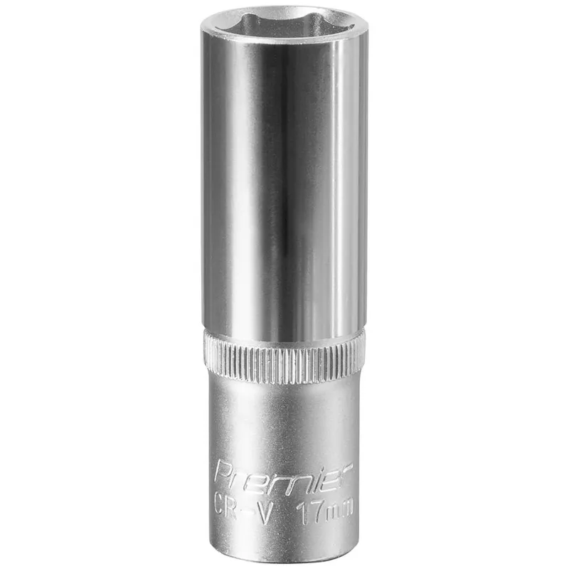 Sealey 1/2" Drive Deep Hexagon WallDrive Socket Metric