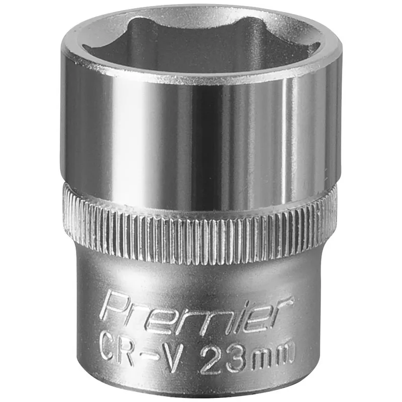 Sealey 1/2" Drive Hexagon WallDrive Socket Metric