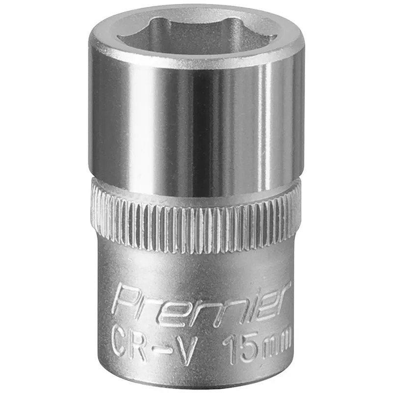 Sealey 1/2" Drive Hexagon WallDrive Socket Metric