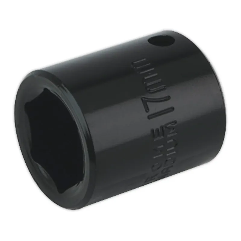 Sealey 3/8" Drive Hexagon Impact Socket Metric