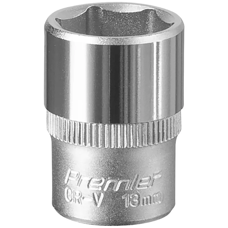 Sealey 1/4" Drive Hexagon WallDrive Socket Metric