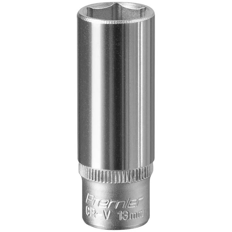 Sealey 1/4" Drive Deep Hexagon WallDrive Socket Metric