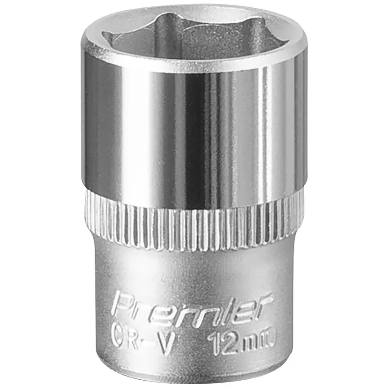 Sealey 1/4" Drive Hexagon WallDrive Socket Metric