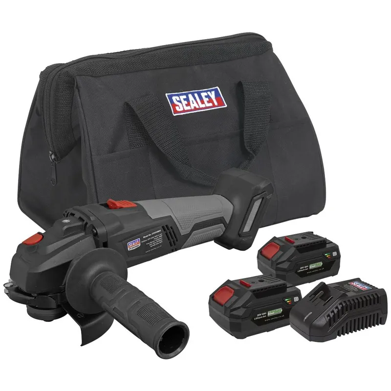 Sealey CP20VAGX 20v Cordless Brushless Angle Grinder 115mm