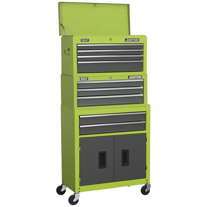 Sealey Roller Cabinet, Mid Chest and Top Chest Combination