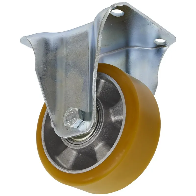 Sealey Fixed Plate Castor Polyurethane
