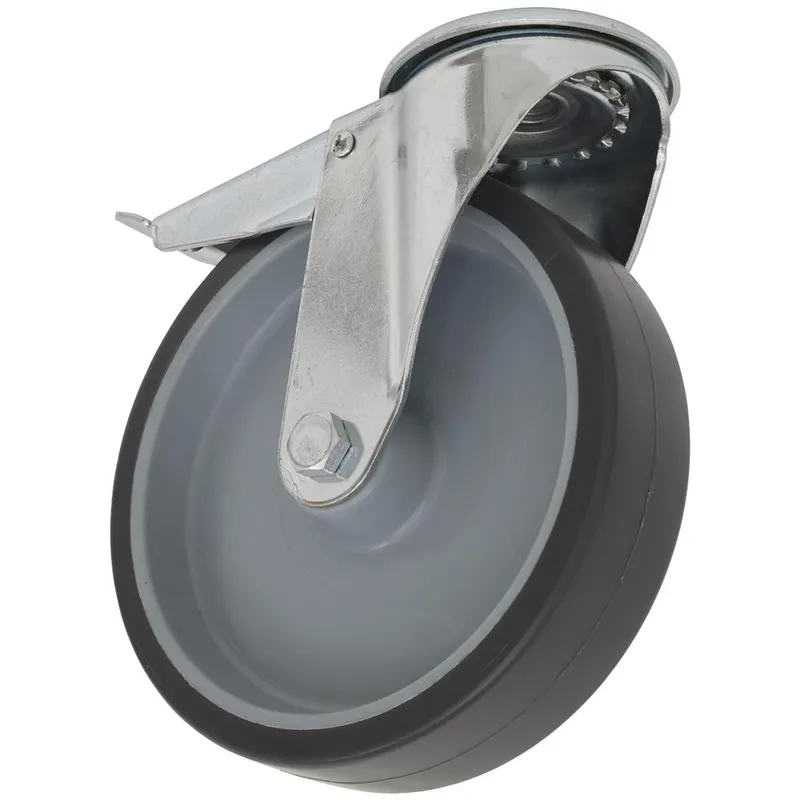 Sealey Medium Duty Thermoplastic Swivel Castor Wheel and Total Lock