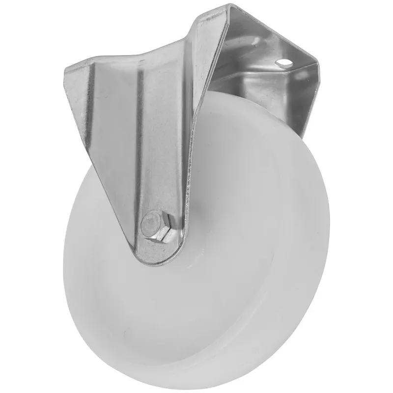 Sealey Heavy Duty Nylon Fixed Plate Castor Wheel