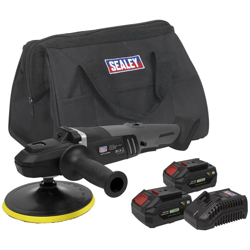 Sealey CP20VRPX 20v Cordless Brushless Rotary Polisher 180mm
