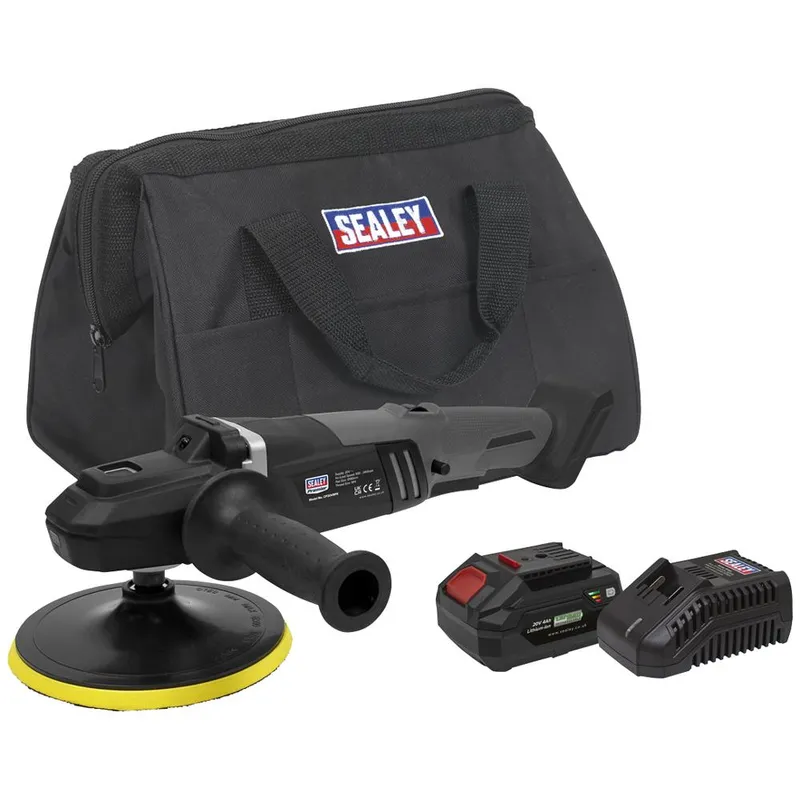 Sealey CP20VRPX 20v Cordless Brushless Rotary Polisher 180mm