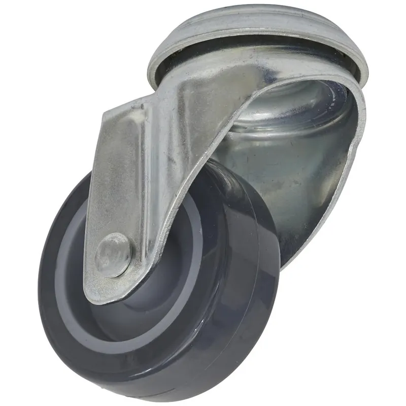 Sealey Bolt Hole Swivel Castor Grey
