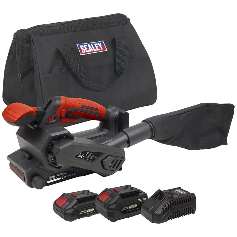 Sealey ACP20VBS 20v Cordless Belt Sander 76mm