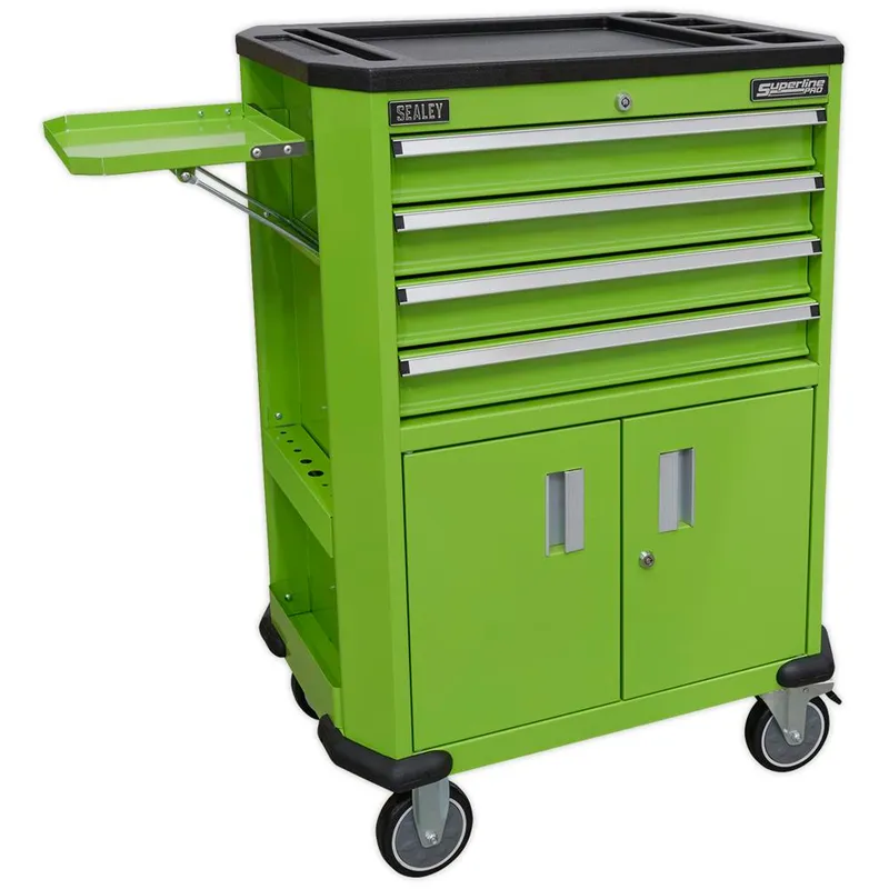 Sealey AP980MTHV Hi Vis 4 Drawer and 2 Door Roller Cabinet
