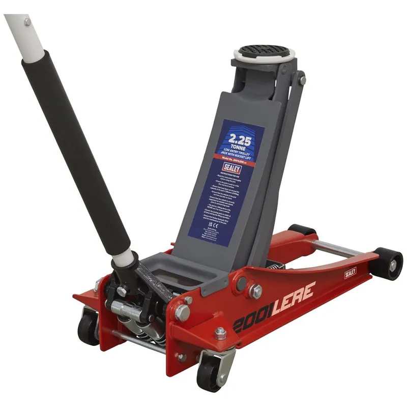Sealey 2 Tonne Low Entry Rocket Lift Trolley Jack