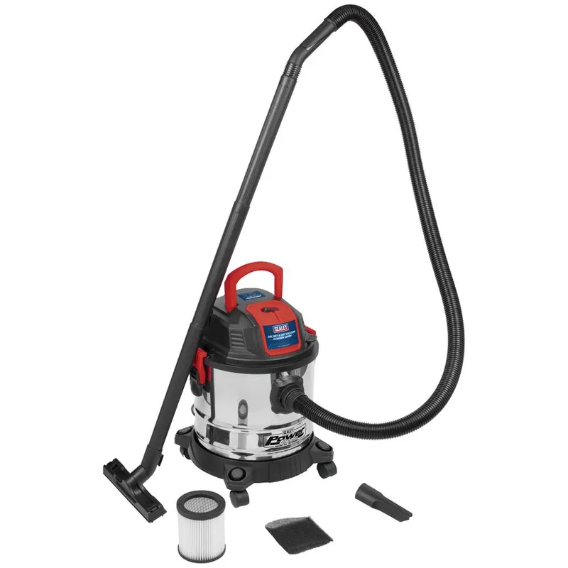 Sealey PC195SD Wet and Dry Vacuum Cleaner / Blower 20L
