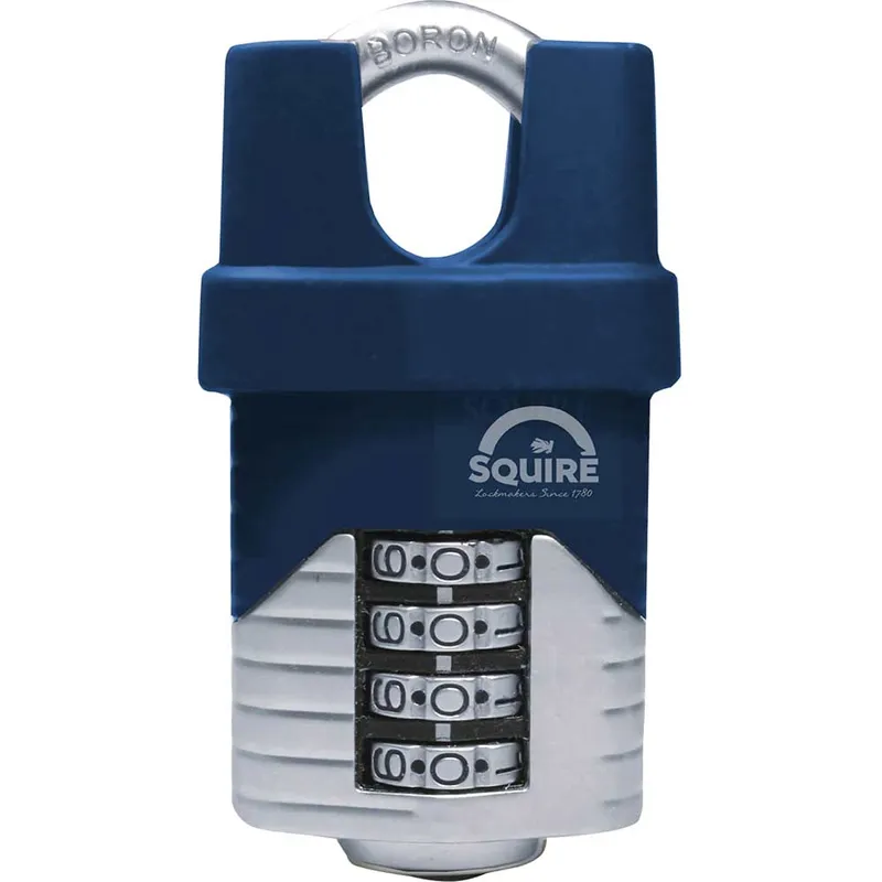 Henry Squire Vulcan Boron Shackle Combination Padlock