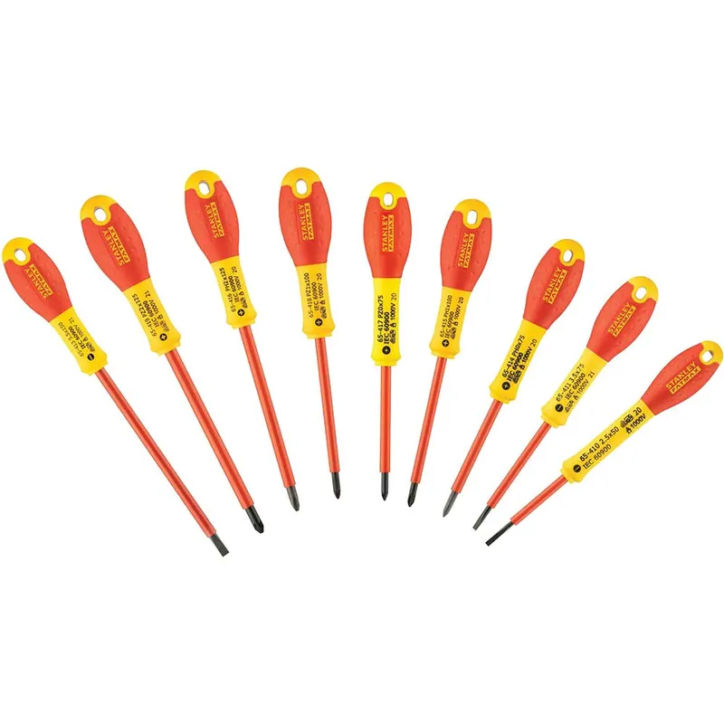 Stanley FatMax 10 Piece Insulated VDE Screwdriver Set