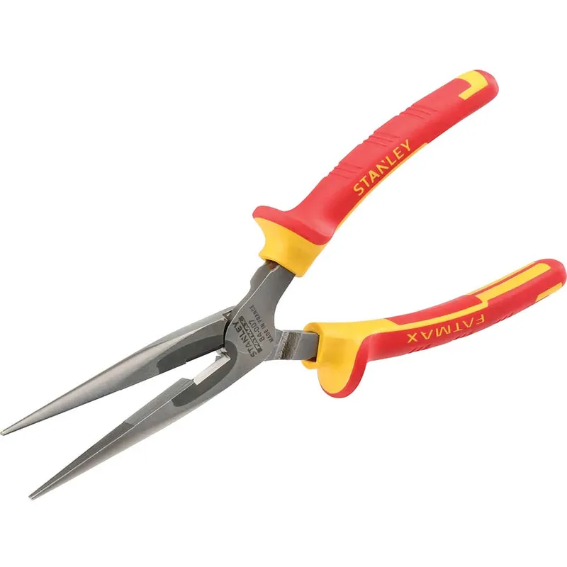 Stanley FatMax Insulated VDE Long Nose Pliers