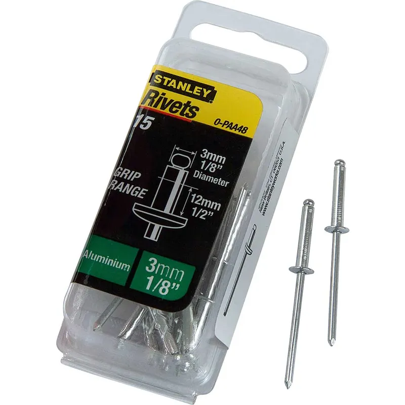 Stanley Aluminium Pop Rivets