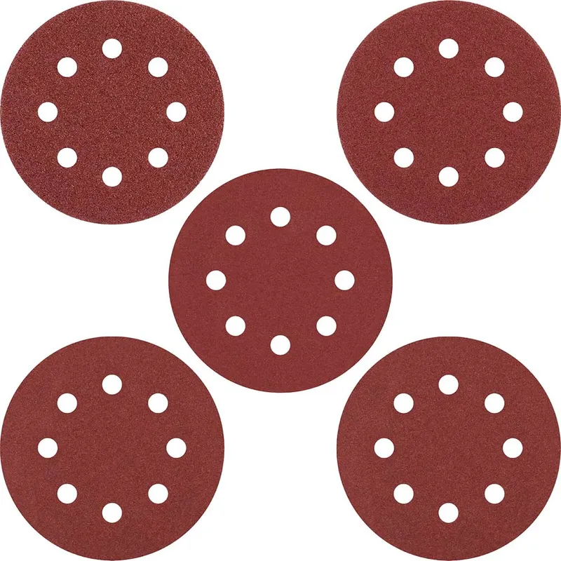 Stanley Hook and Loop ROS Sanding Discs 115mm