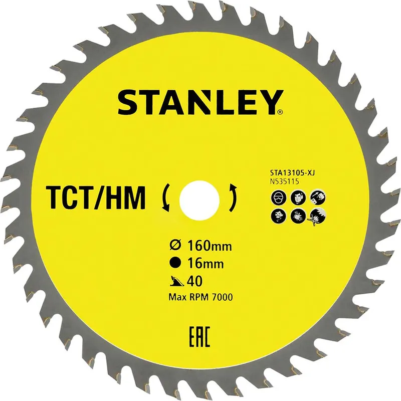 Stanley TCT Circular Saw Blade