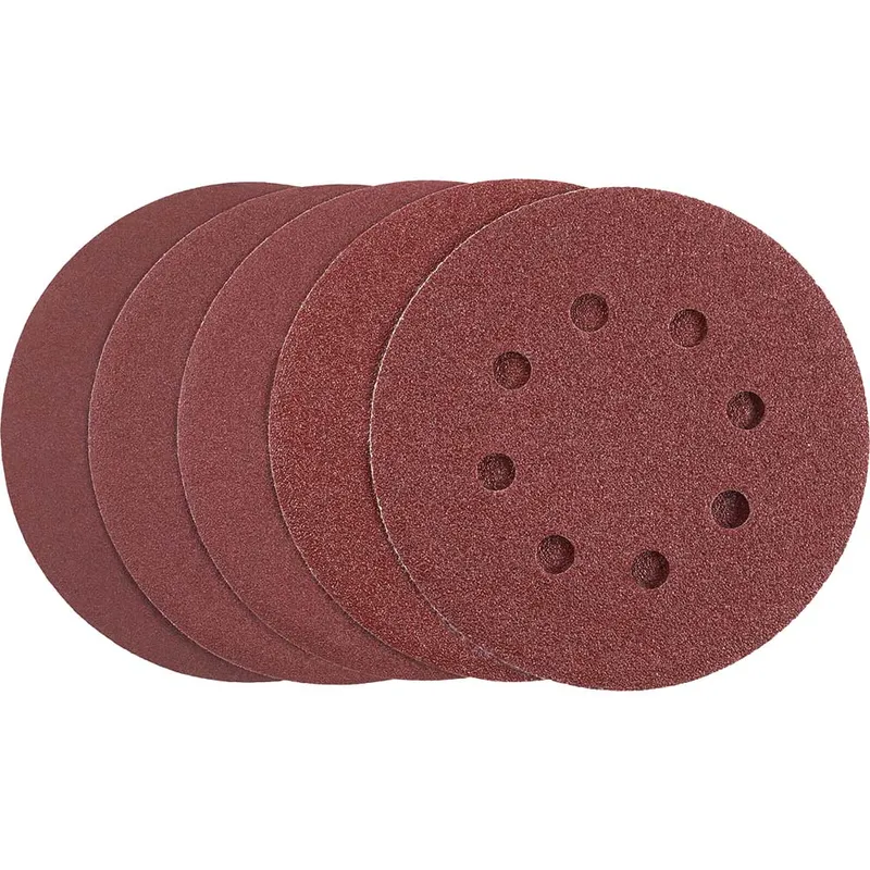 Stanley Hook and Loop ROS Sanding Discs 125mm