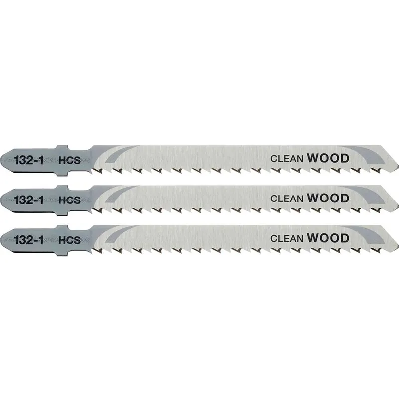 Stanley Clean Cutting T Shank Jigsaw Blades for Laminate