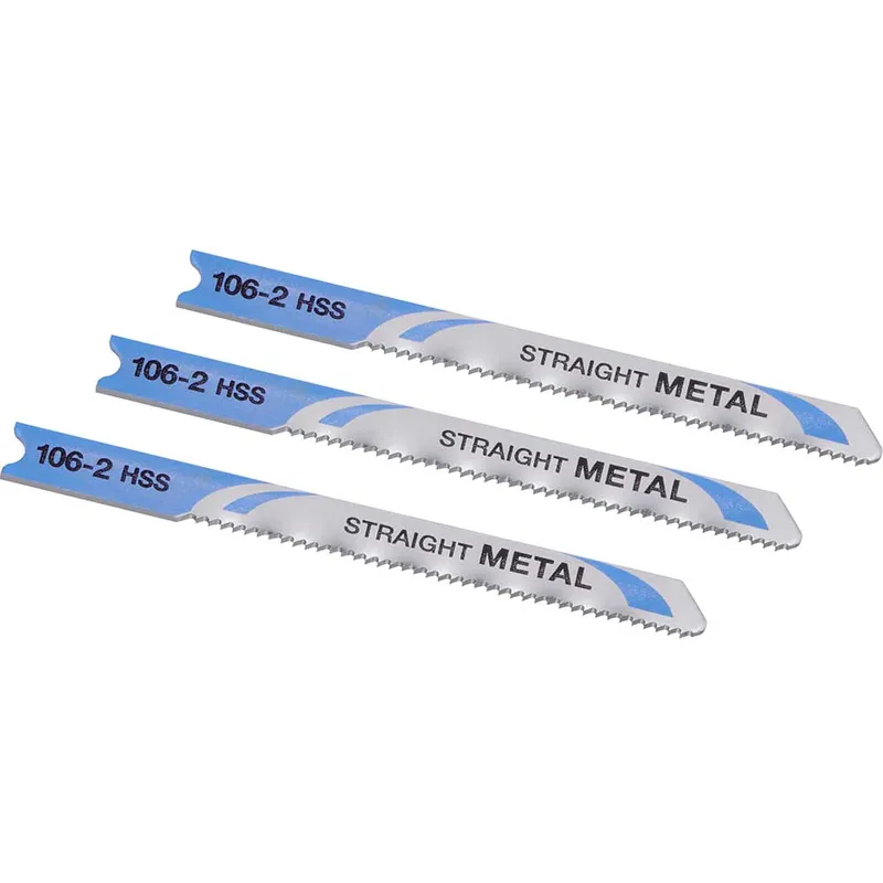 Stanley Straight Cutting U Shank Jigsaw Blades for Metal