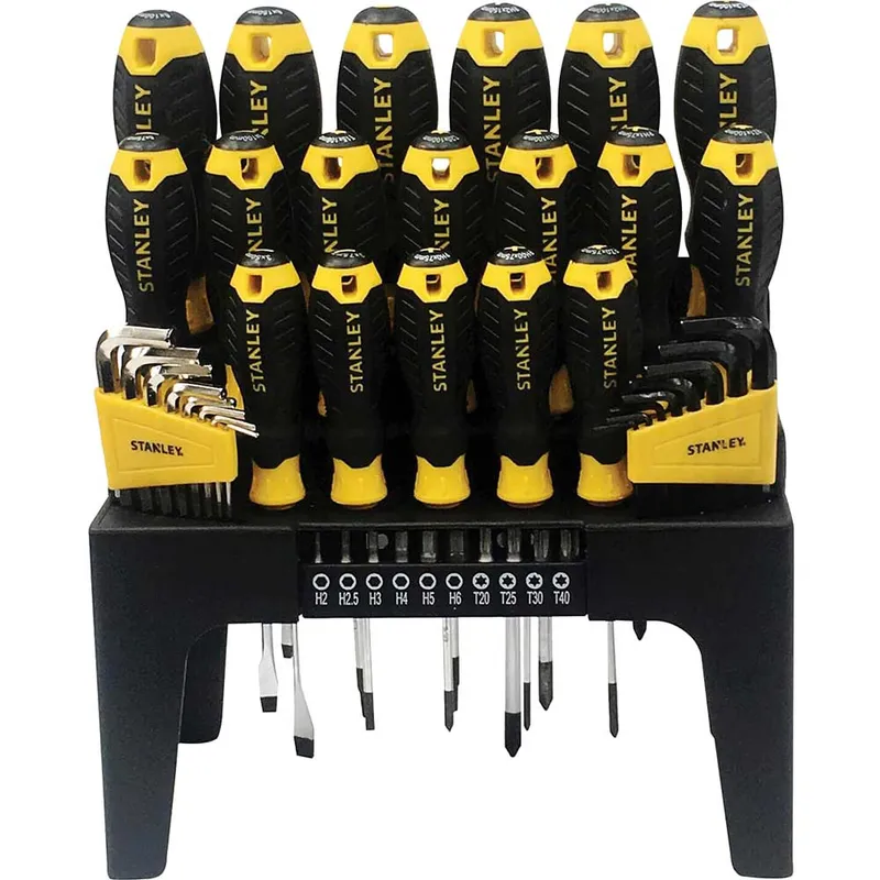 Stanley 44 Piece Screwdriver Rack Set