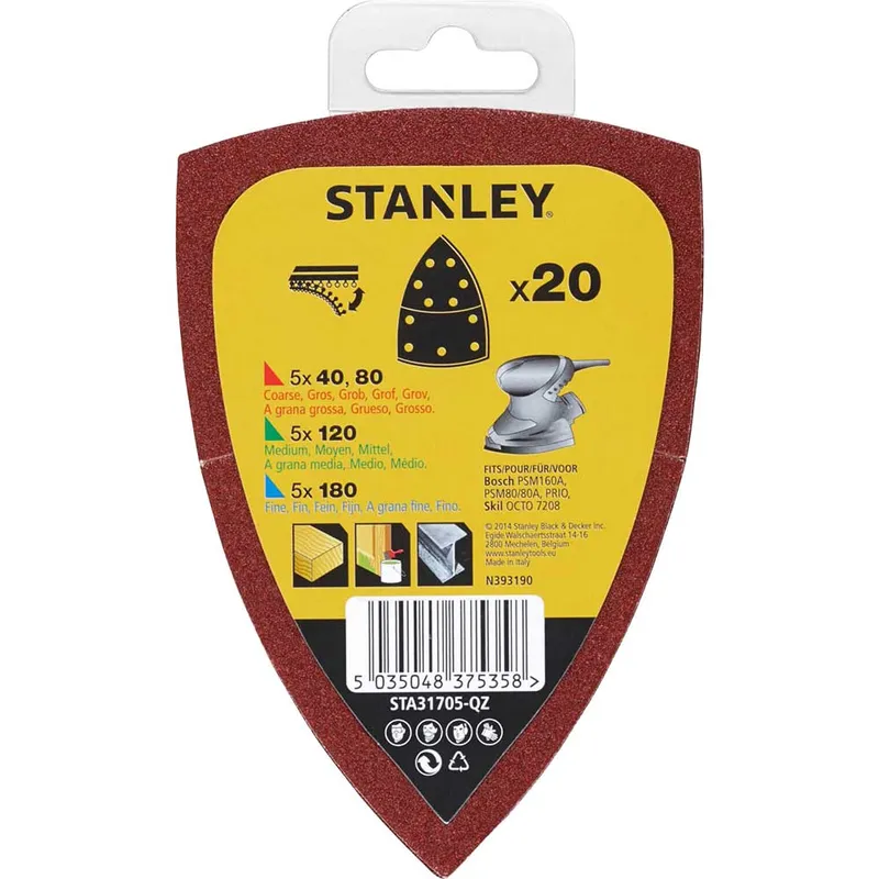 Stanley Multi Sander Sheets