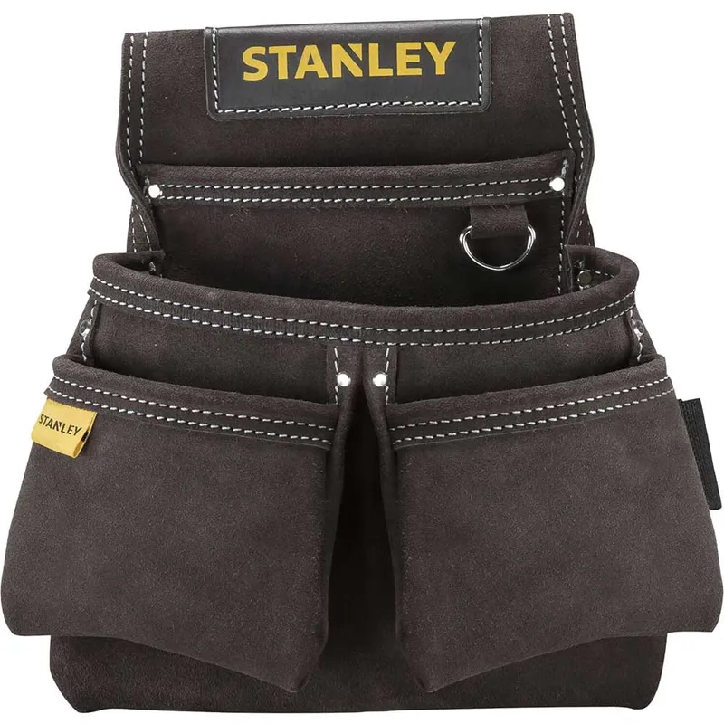 Stanley Leather Double Nail Pocket Pouch