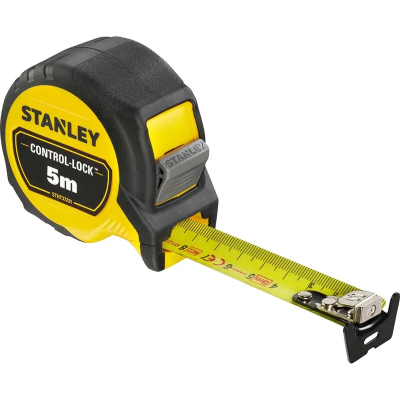 Stanley Control Lock Pocket Tape Measure Metric