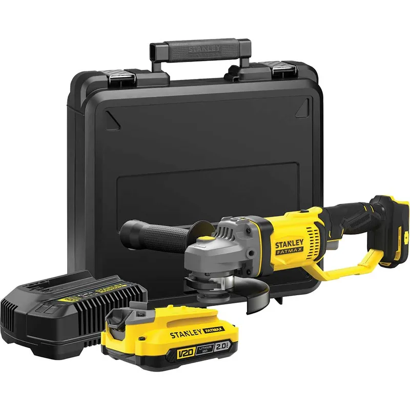 Stanley Fatmax V20 SFMCG400 18v Cordless Angle Grinder 125mm
