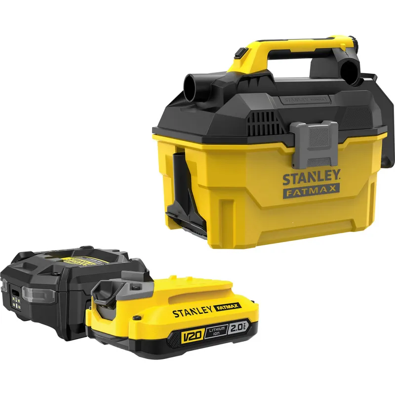 Stanley Fatmax V20 SFMCV002 18v Cordless Wet and Dry Vacuum Cleaner 7.5L