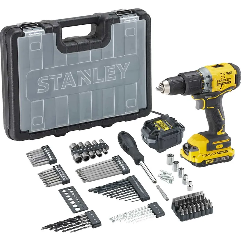 Stanley Fatmax V20 SFMCD715 18v Cordless Brushless Combi Drill