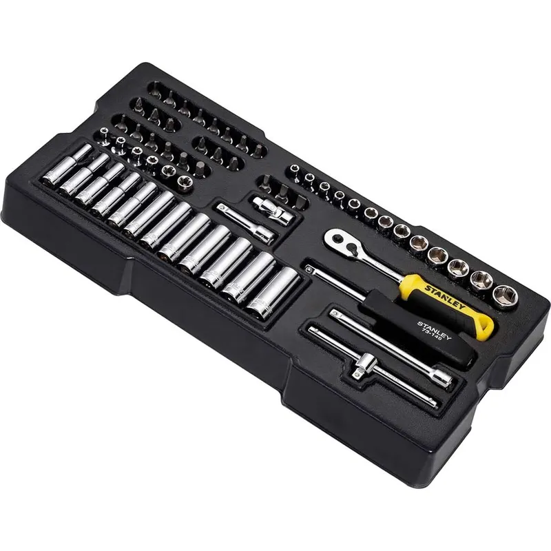 Stanley 60 Piece 1/4" Drive Socket Set Module