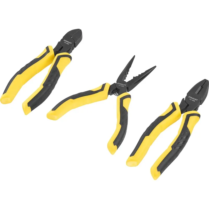 Stanley 3 Piece DynaGrip Plier Set